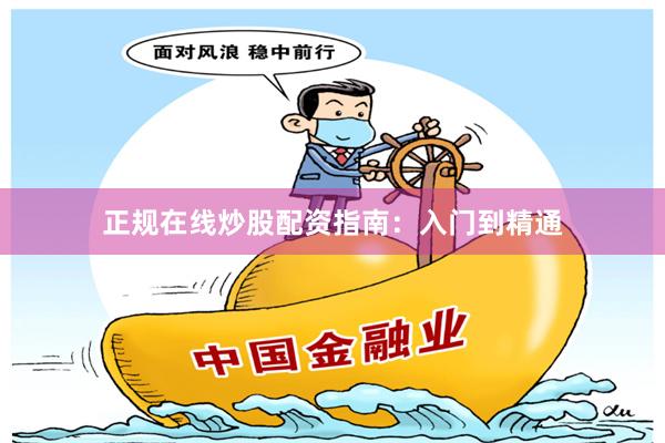 正规在线炒股配资指南：入门到精通